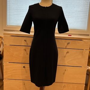 NWT Diane von Furstenberg, bodycon dress, blue, size 6